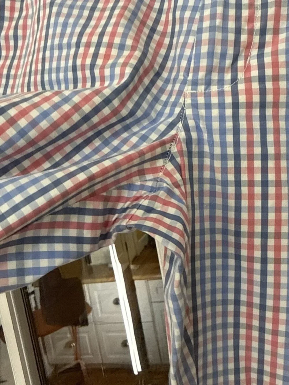 Vineyard Vines Pants Men's 30x32 sailing fun breaker Chino plaid check blue golf